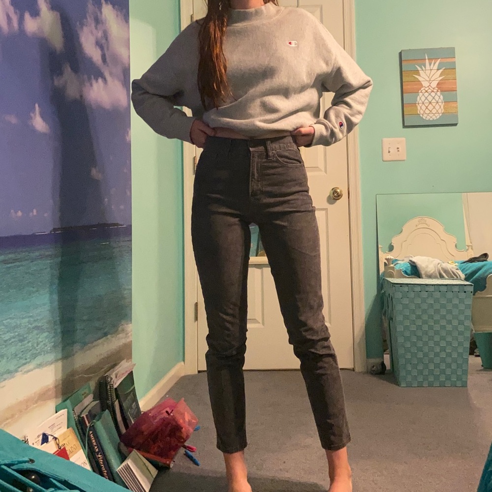 ae corduroy mom jeans